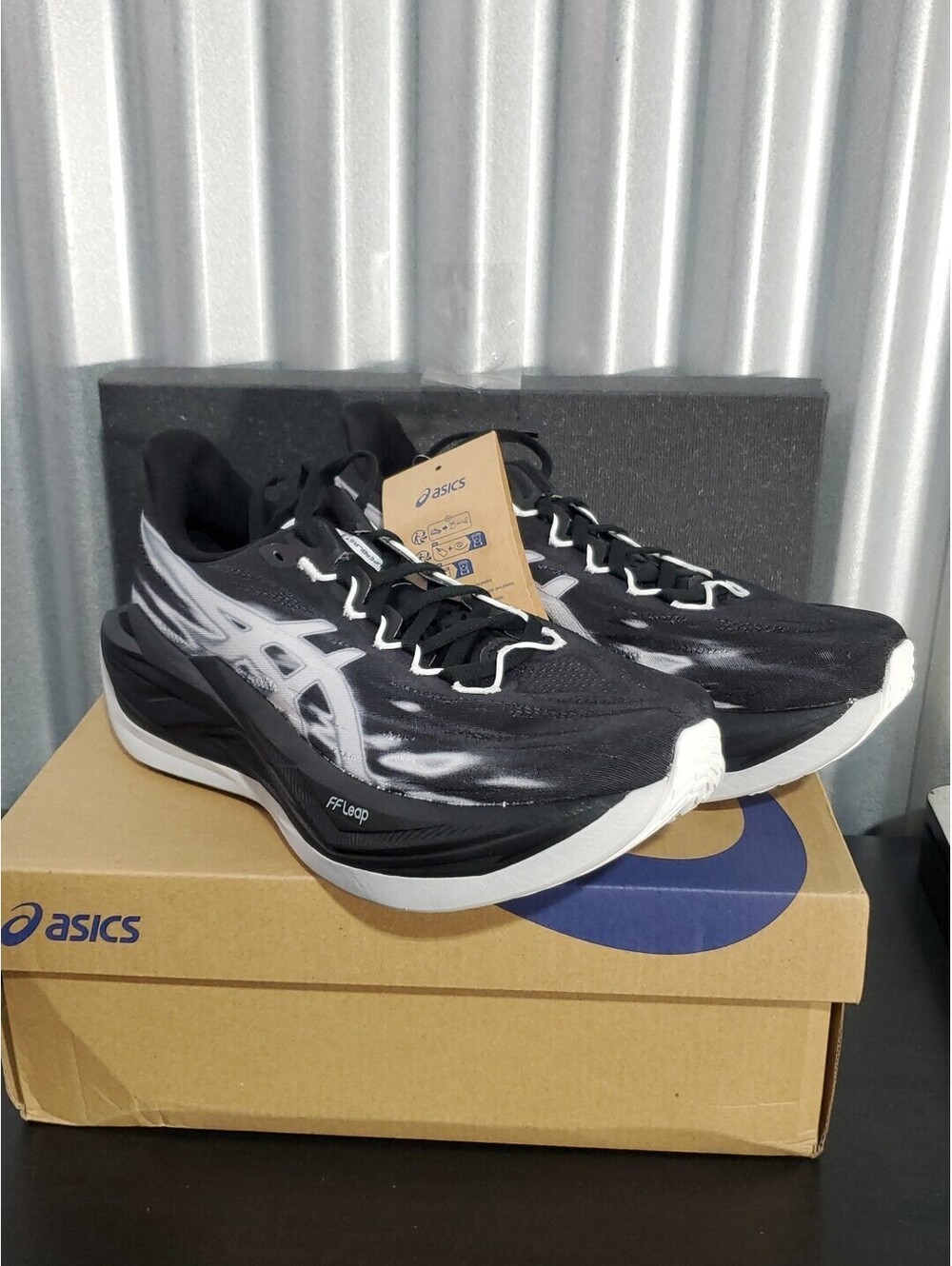 ASICS SUPERBLAST 3 Running Shoes Unisex Black 1013A177-001 Sz. 7 Men / 8.5 Women